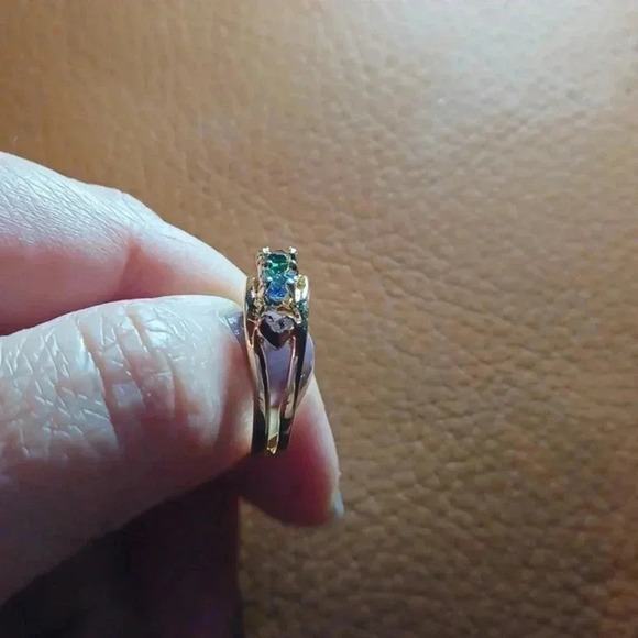 💙🌹Gold-plated Mother's ring. yellow - Picture 8 of 10